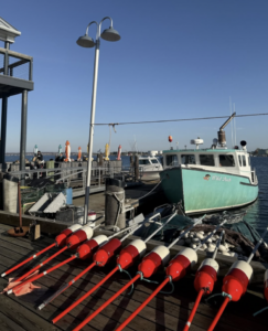 Buoys on Portland Pier. Photo Credit: Luke's Lobster Portland Pier