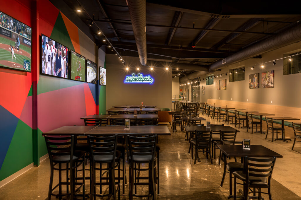 Restaurant at Minibar. Photo Credit: Peter G. Morneau