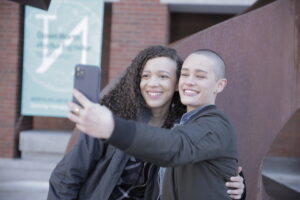 Portland Museum of Art Selfie, Photo Credit: Knack factory
