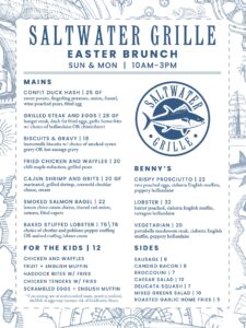 Easter Brunch at Saltwater Grill - Photo Courtesy of Saltwater Grille
