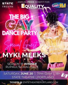 Party poster provided by: State Theater