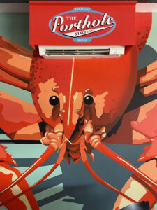 The Porthole Lobster Mural. Photo Credit: Visit Portland