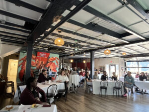 Sales + Marketing Meeting at The Porthole. Photo Credit: Visit Portland