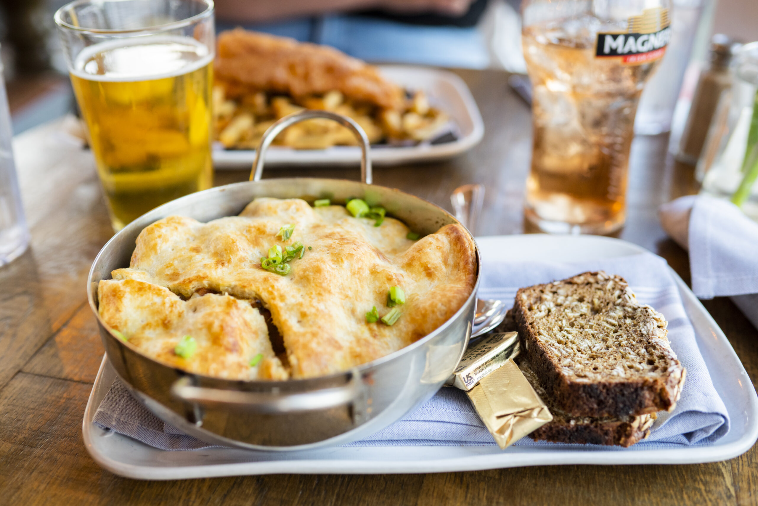 Meat Pie at Ri Ra's Pub. Photo credit: Capshore Photography