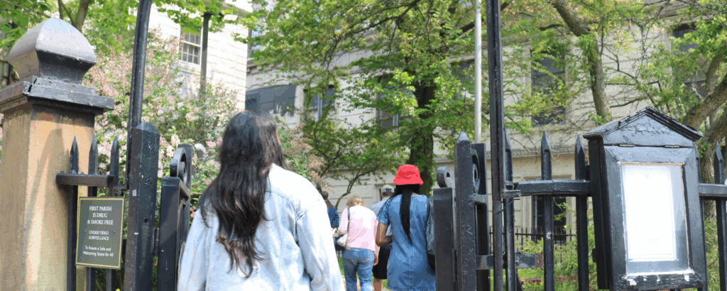 Group Hidden Histories Tour Portland By The Foot, Photo by: Kirstie Archambault