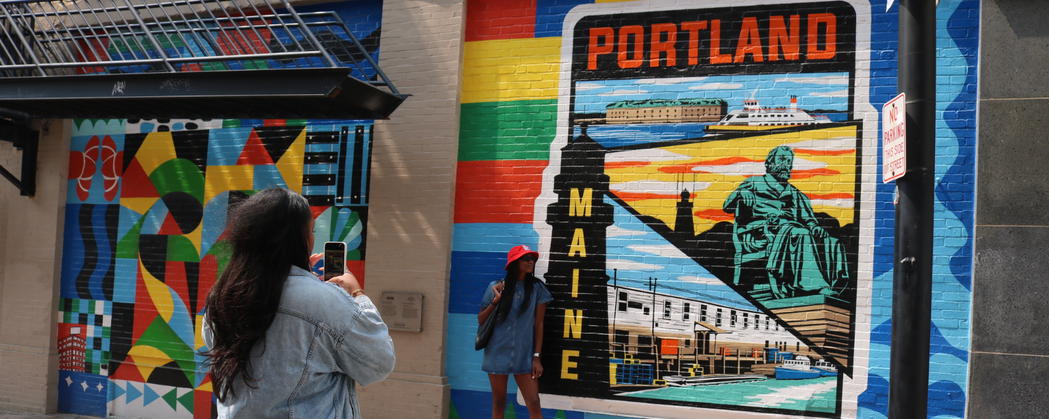 Posing in Portland Art District, Photo Credit: Harleigh Gastman Posing in Portland Art District, Photo Credit: Harleigh Gastman