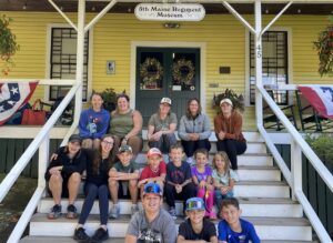 Group at Fifth Maine Museum. Photo Credit: Fifth Maine Museum