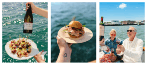 Food and Wine on Wine Wise Sail. Photo Credit: Wine Wise