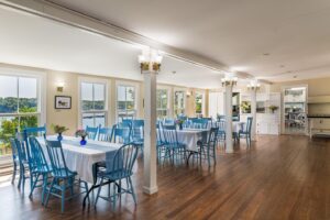 Meeting Space at Fifth Maine Museum. Photo Credit: Peter G. Morneau Photography