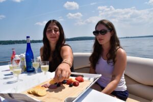 Wine and Charcuterie. Photo Credit: Kelly Schneck