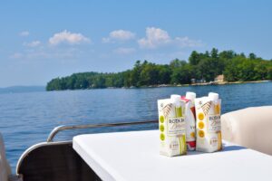 Wine on Sebago Lake Cruises. Photo Credit: Kelly Schneck