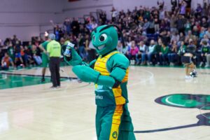 Crusher. Photo Credit: China Wong / Maine Celtics