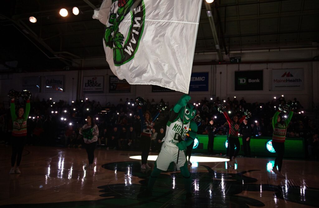 Crusher. Photo Credit: China Wong / Maine Celtics