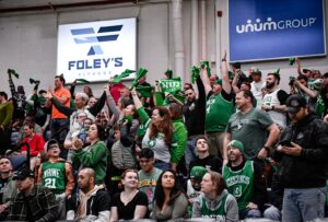 Maine Celtics Fans. Photo Credit: China Wong / Maine Celtics