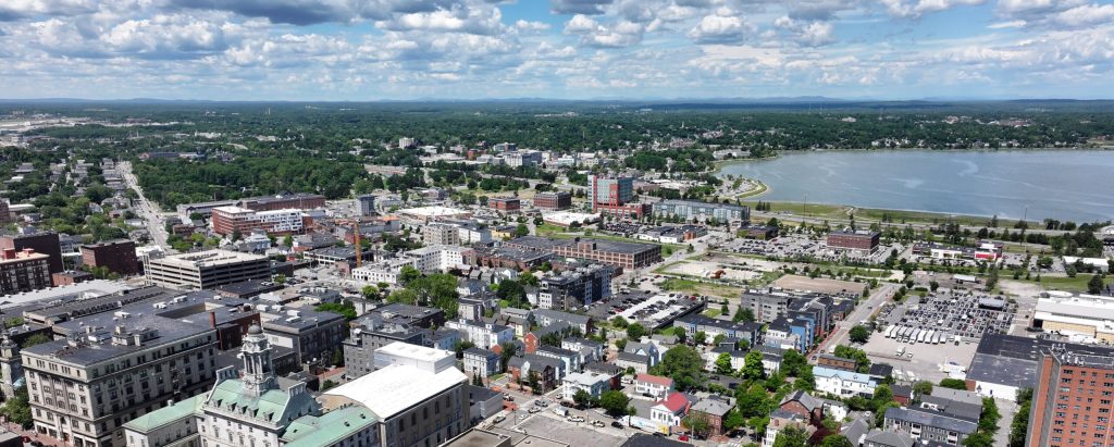 Aerial Shot of Bayside Neighborhood. Photo credit: Knack Factory