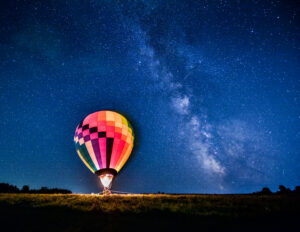 Hot Air Balloon. Photo Credit: Paul Cyr