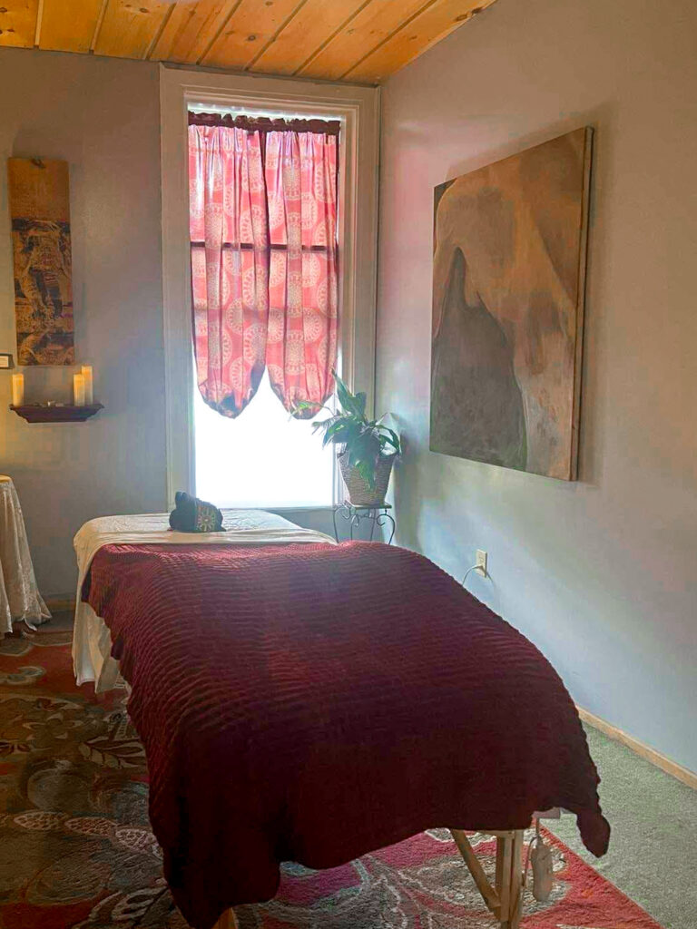 Massage Room. Photo Credit: Kaitlen Macdonald Massage Room. Photo Credit: Kaitlen Macdonald