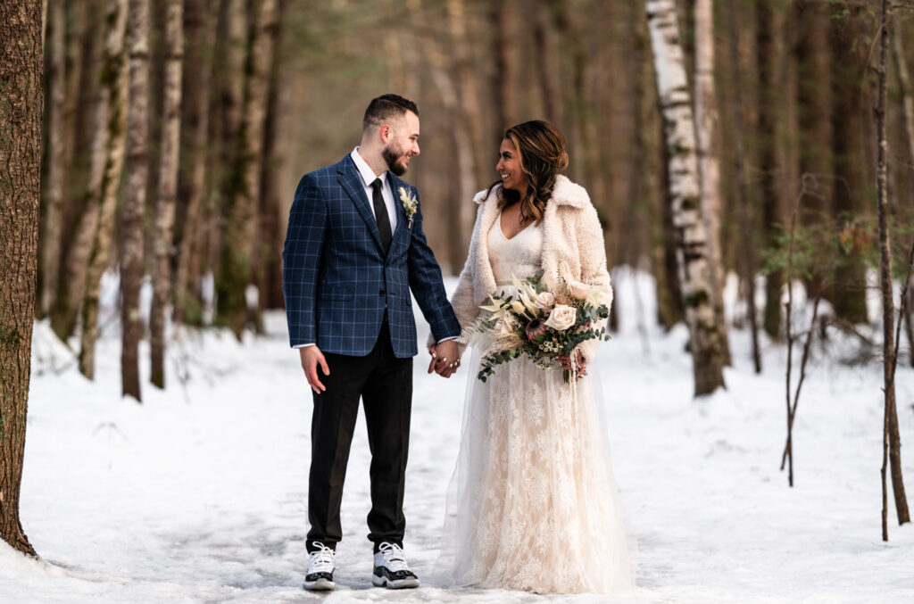 Genesis + Tyler Winter Wedding Photos, Photo Credit: @novaefilmandphoto