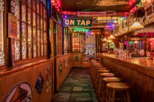 Bar at GLB. Photo Credit: Peter G. Morneau