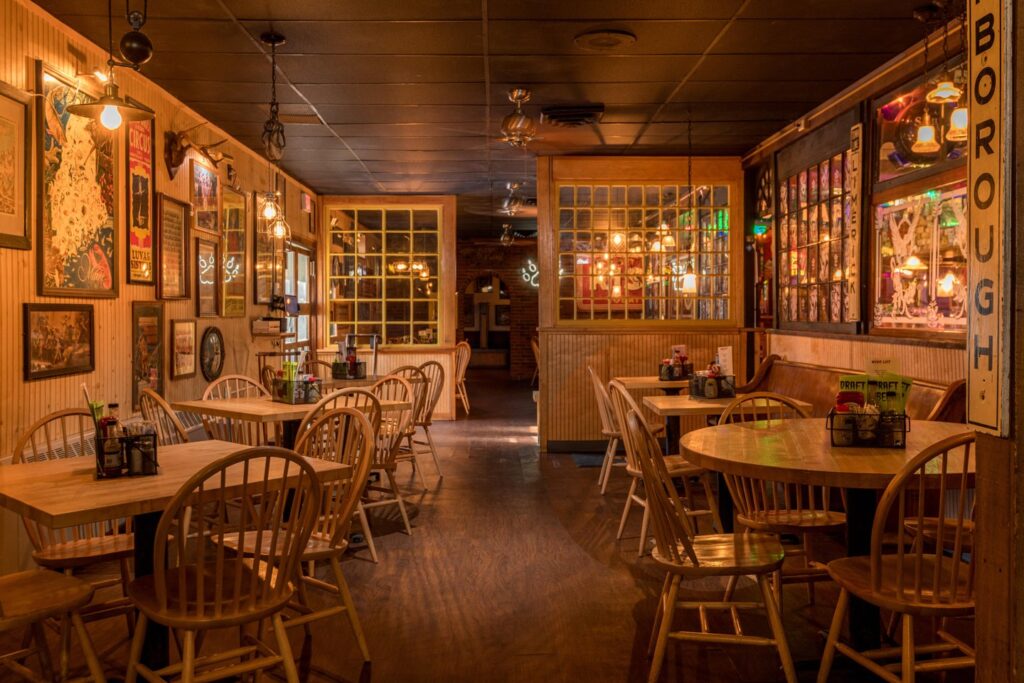 Dining Room at GLB. Photo Credit: Peter G. Morneau