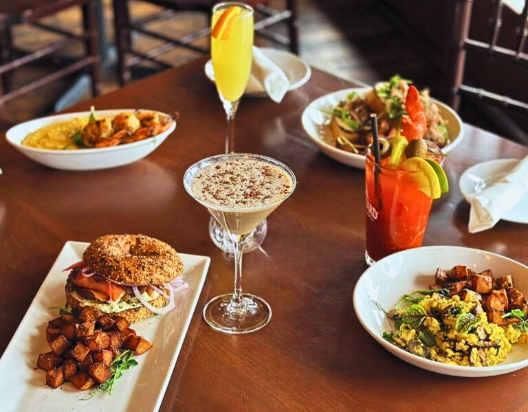 Brunch spread. Photo credit: Boone's Fish and Oyster House