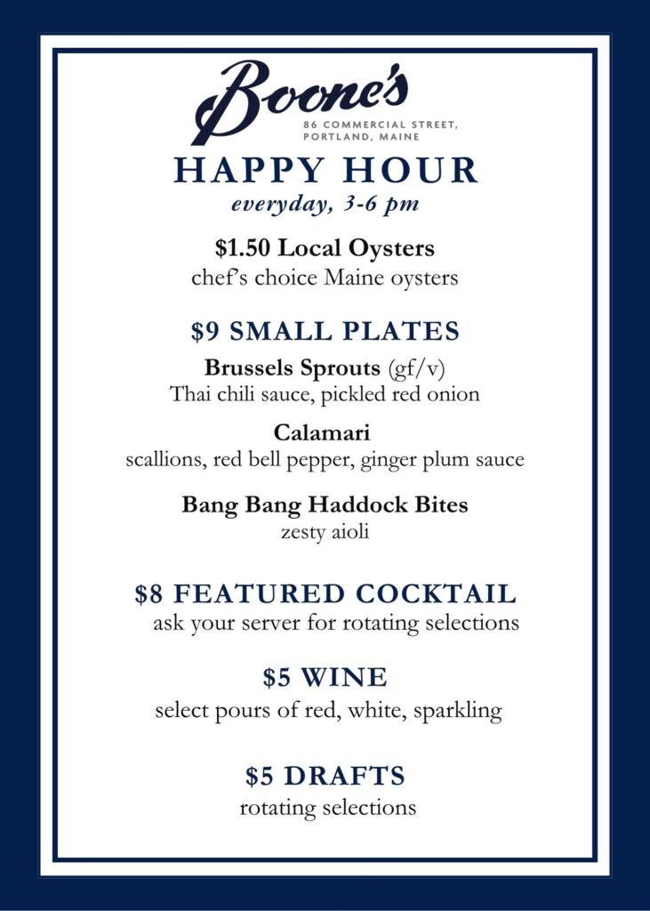 Fall-2025-Happy-Hour. Photo Provided by Boone's