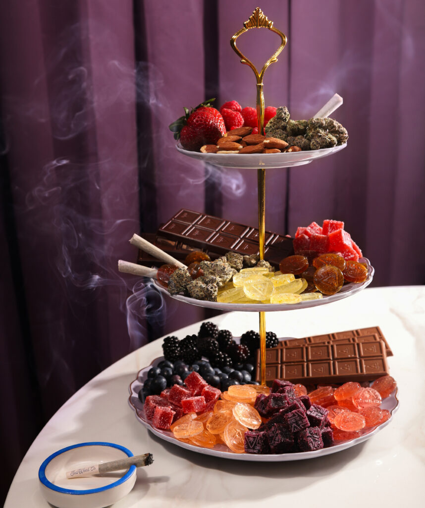 Cannabis products. Photo Courtesy of Lauren Lear / SeaWeed Co.