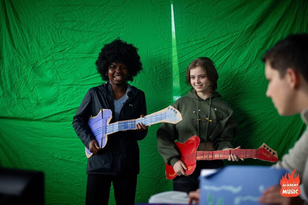 Children playing instruments, photo courtesy of MAMM