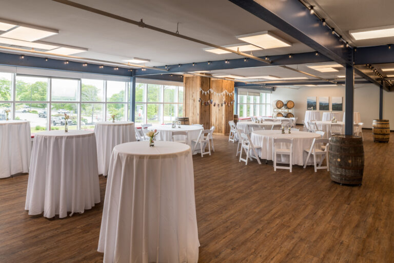 Event Space at Mast Landing Freeport. Photo Credit: Peter G. Morneau