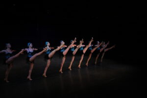 People dancing on stage. Photo credit: Maine State Ballet