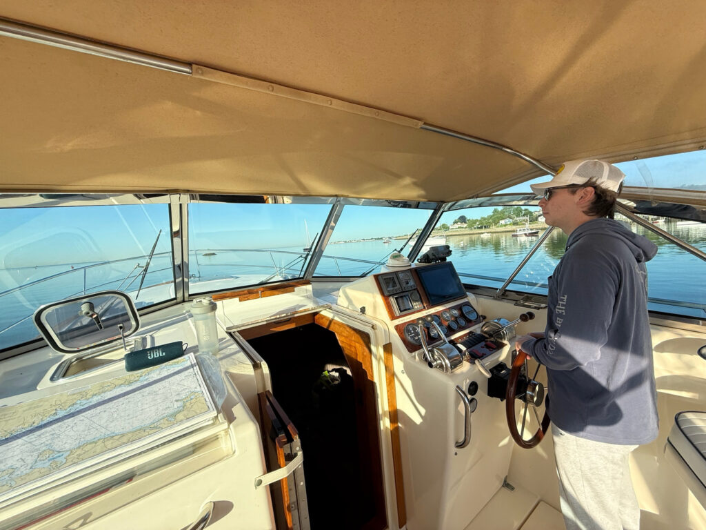Boat Interior. Photo Credit: Casco Bay Legacy Charters
