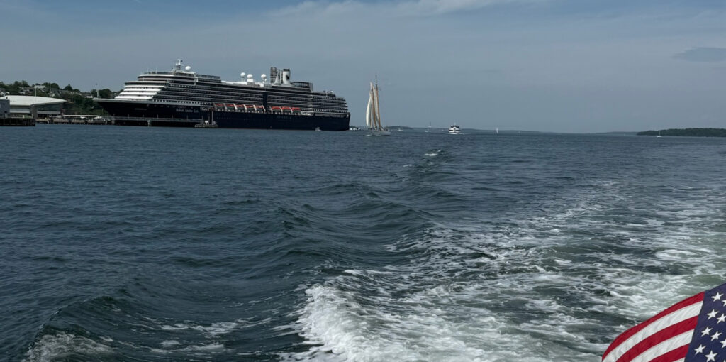 Cruise Ship. Photo Credit: Casco Bay Legacy Charters