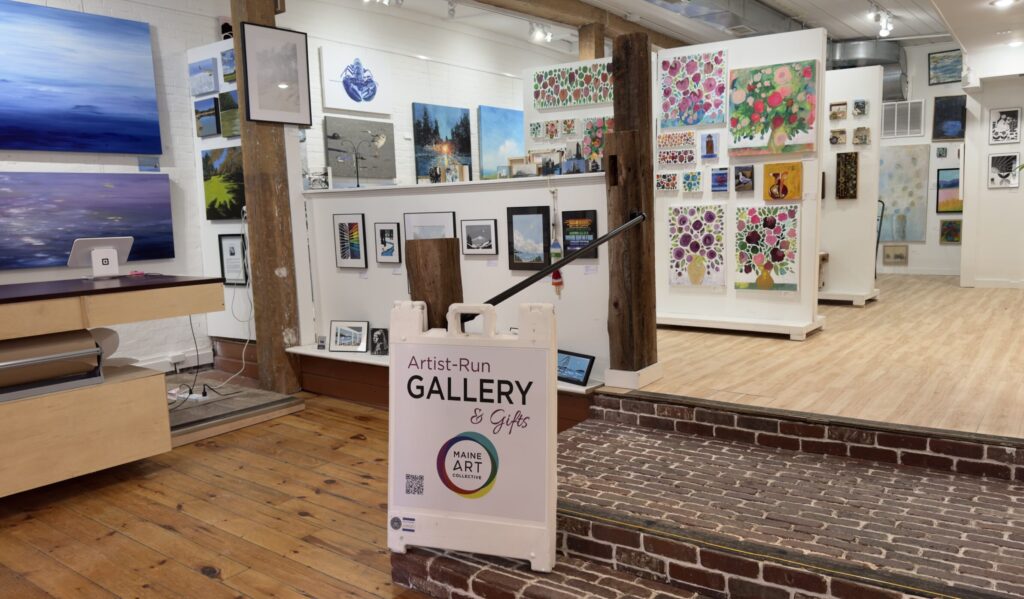 Gallery Interior. Photo Credit: Maine Art Collective