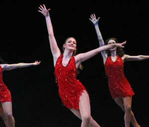 People dancing on stage. Photo credit: Maine State Ballet