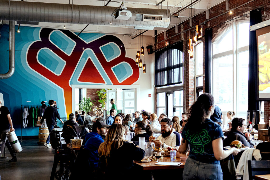 Tap Room at Bissell Brothers, photo courtesy of Bissell Brothers