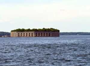 Fort Gorges. Photo Credit: Casco Bay Legacy Charters