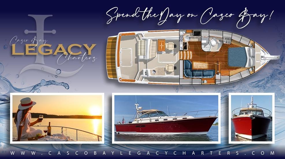 Casco Bay Legacy Charters. Photo Provided by Tim Gresh