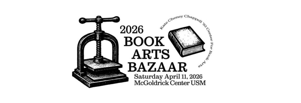 Book Arts Bazaar Flyer. Provided by USM