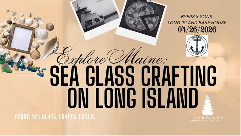 Portland Women's Social Circle Event Flyer- Provided by: PWSC