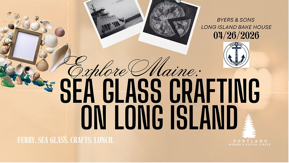 Portland Women's Social Circle Event Flyer- Provided by: PWSC