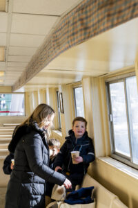 Family on Casco Bay Lines Ferry. Credit: Capshore Photography