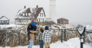 Portland Head Light lighthouse. Photo credit: Capshore