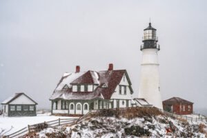 Portland Head Light lighthouse. Photo credit: Capshore