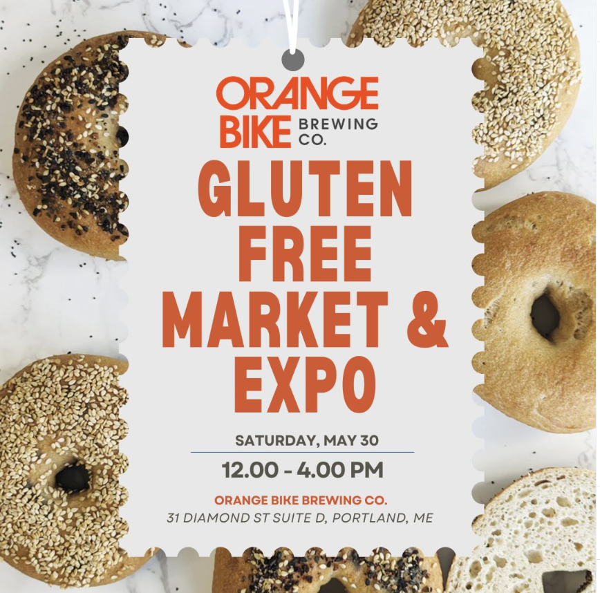 Gluten Free Expo Poster, provided by: Orange Bike Brewing