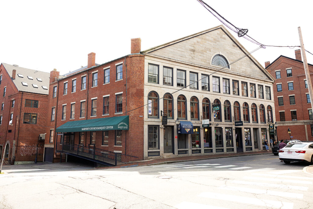 Mariners Church Exterior. Photo Credit: Mariners Church by the Portland Regency Hotel & Spa