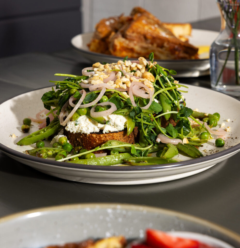 Salad at Bistro Leluco. Photo Credit: Bon Vivants Creative