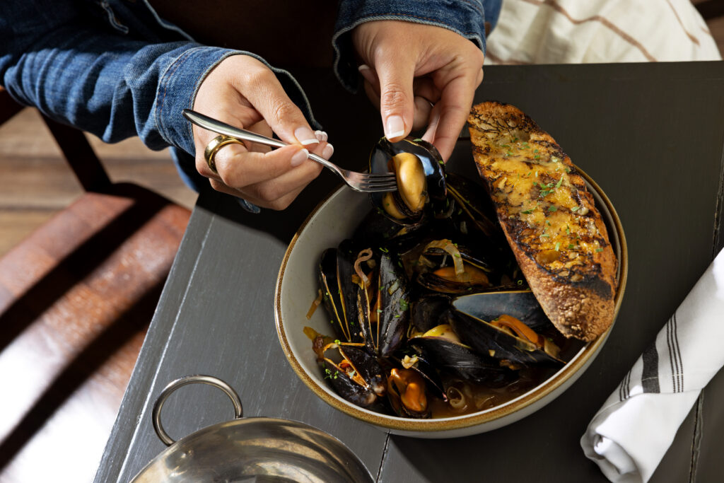 Food at Bistro Leluco. Photo Credit: Bon Vivants Creative