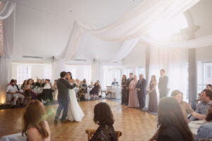 Wedding at Mariner's Church by Portland Regency. Photo Credit: James Hardman Photography