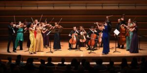 Musicians Playing Onstage. Photo provided by, PCMF