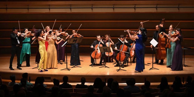 Musicians Playing Onstage. Photo provided by, PCMF